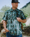 SILVERTON BAMBOO SHORT SLEEVE BUTTON UP - MENS